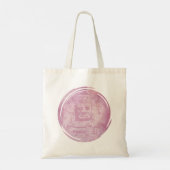 Bayon Face Pink Tote Bag (Achterkant)