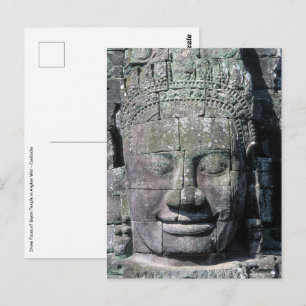 Bayon Tempel in Angkor Wat - Cambodja Briefkaart