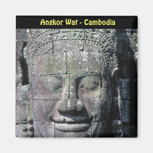 Bayon Tempel in Angkor Wat - Cambodja Magneet