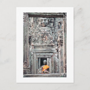 Bayon Temple, Angkor Thom, Cambodja Briefkaart