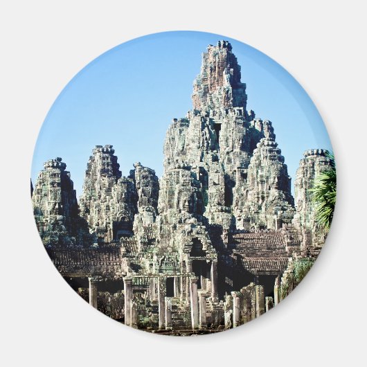 Bayon Temple in Angkor, Cambodja Magneet (Voorkant)
