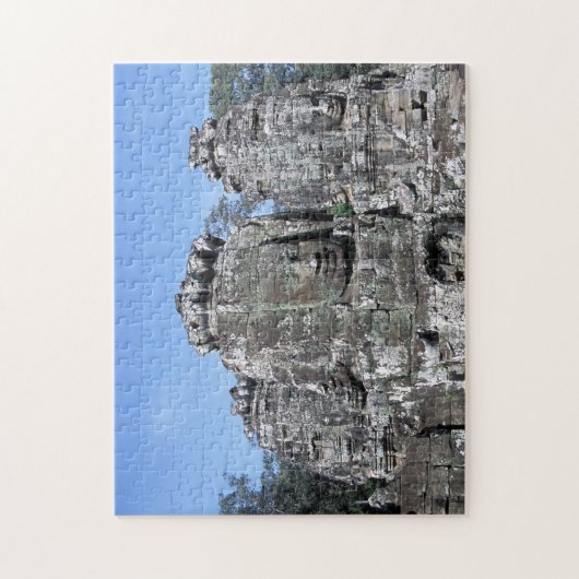 Bayon Temple in Angkor Wat - Cambodja Legpuzzel (Verticaal)
