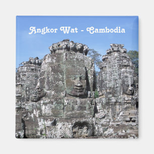 Bayon Temple in Angkor Wat - Cambodja Magneet