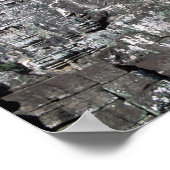 Bayon Temple in Angkor Wat - Cambodja Poster (Hoek)