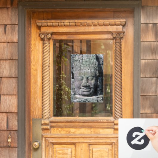 Bayon Temple in Angkor Wat - Cambodja Raamsticker (Huis Deur)