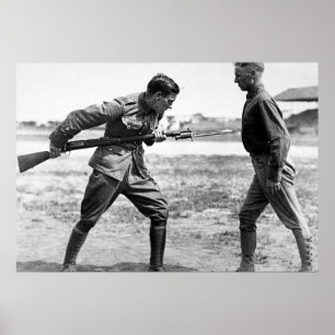 Bayonet Instruction Poster