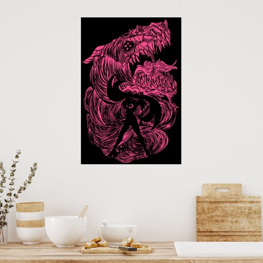 Bayonetta Gomorrah Summon Poster (Keuken)