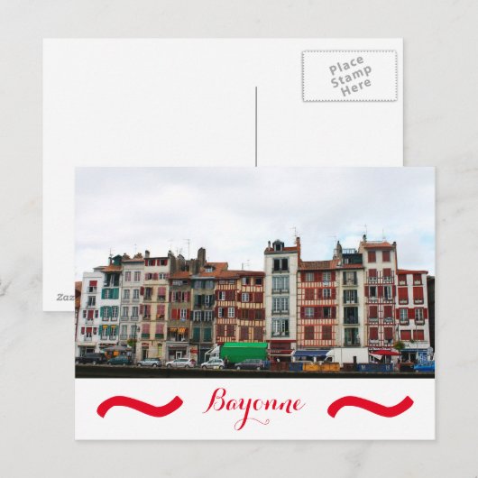 Bayonne Briefkaart (Voorkant / Achterkant)