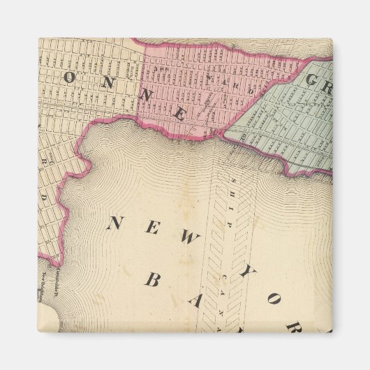 Bayonne Greenville Township Magneet (Voorkant)