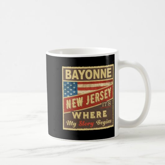 Bayonne Nj Its Where My Story Begins _1  Koffiemok (Rechts)
