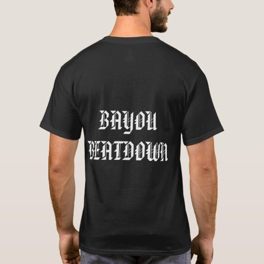 Bayou Beatdown shirt (Achterkant)