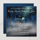 Bayou Bliss Redhead Wedding Invitation Kaart (Voorkant / Achterkant)