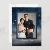 Bayou Bliss Save the Date Briefkaart (Voorkant / Achterkant)