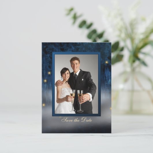 Bayou Bliss Save the Date Briefkaart (Staand voorkant)