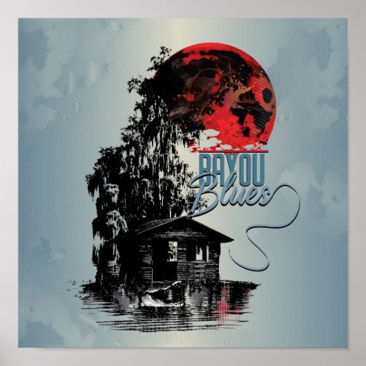 Bayou Blues Poster (Voorkant)