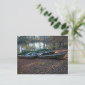 Bayou Boats Briefkaart (Staand voorkant)