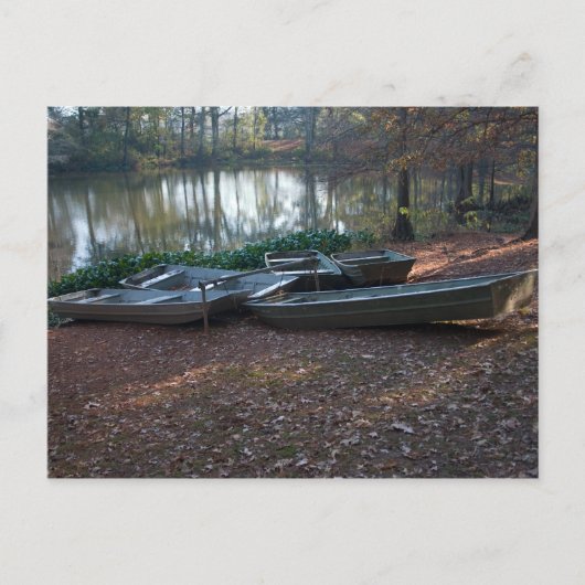 Bayou Boats Briefkaart (Voorkant)