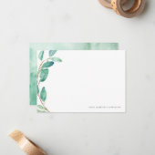 Bayou Botanical | BRIEFPAPIER Notitiekaartje (Voorkant / Achterkant in situ)