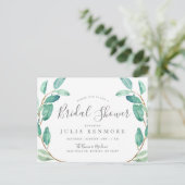 Bayou Botanical | Vrijgezellenfeest Uitnodiging (Staand voorkant)