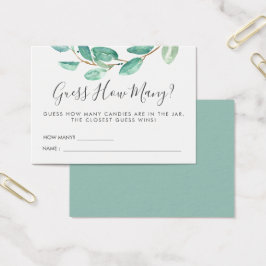 Bayou Botanicals Baby shower | gokspel Visitekaartje