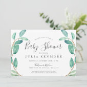 Bayou Botanicals | BABY SHOWER Kaart (Staand voorkant)