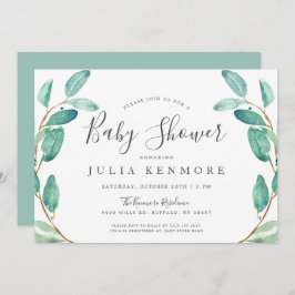 Bayou Botanicals | BABY SHOWER Kaart