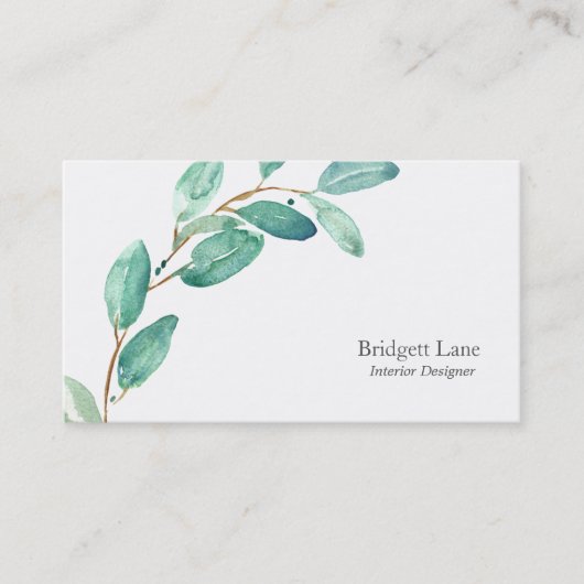 Bayou Botanicals | beroeps Visitekaartje (Voorkant)