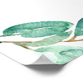 Bayou Botanicals Bruidsuitnodiging Welkom Poster (Hoek)