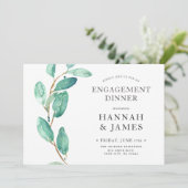 Bayou Botanicals Engagement Party Kaart (Staand voorkant)