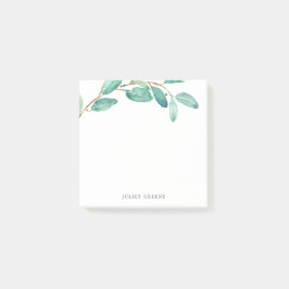 Bayou Botanicals | Greenery Custom Name Post-it® Notes