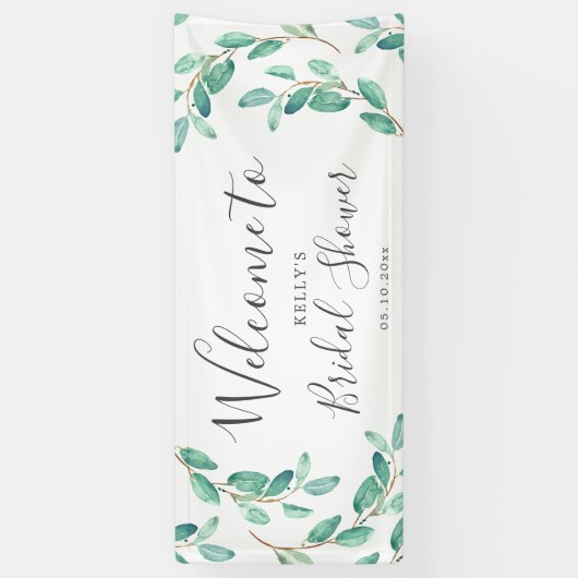 Bayou Botanicals | Vrijgezellenfeest Welkomstwoord Spandoek (Verticaal)