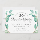 Bayou Botanicals | Weddenschap Jubileum Kaart (Voorkant)