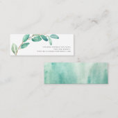 Bayou Botanicals | Weddenschap-website Mini Visitekaartje (Voorkant / Achterkant)