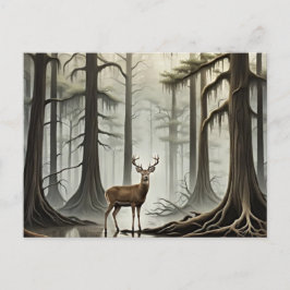 Bayou Deer Feestdagenkaart