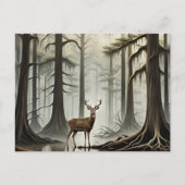 Bayou Deer Feestdagenkaart (Voorkant)