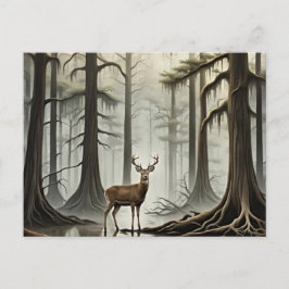 Bayou Deer Feestdagenkaart