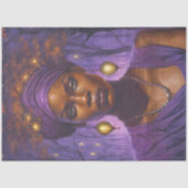 Bayou Forest Witch – Gothic Decoupage Voodoo Tissuepapier (Voorkant)