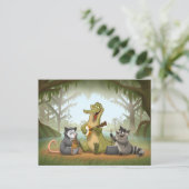 Bayou Jug Band Briefkaart (Staand voorkant)