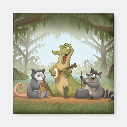 Bayou Jug Band Magnet (Voorkant)