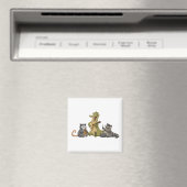 Bayou Jug Band Magnet (Insitu (Vaatwasser))