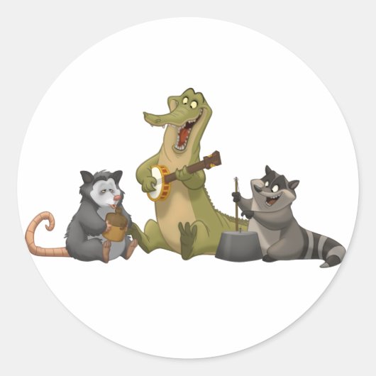 Bayou Jug Band Stickers (Voorkant)