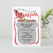 Bayou Kreeft Kook Uitnodiging (Staand voorkant)