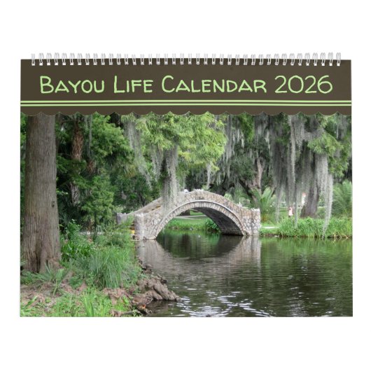 Bayou Life 2024 Kalender (Hoes)