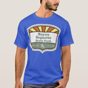 Bayou Segnette State Park Louisiana LA Badge Vacat T-shirt