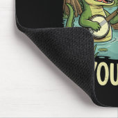 Bayou Squad Louisiana Alligator Retro Wildlife Tra Muismat (Hoek)