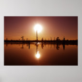 Bayou Sunset Poster (Voorkant)