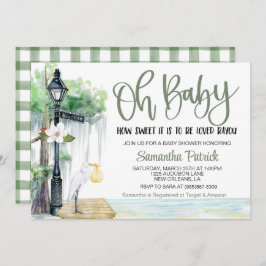 Bayou Swamp Baby shower Invitation Kaart