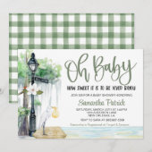 Bayou Swamp Baby shower Invitation Kaart (Voorkant / Achterkant)