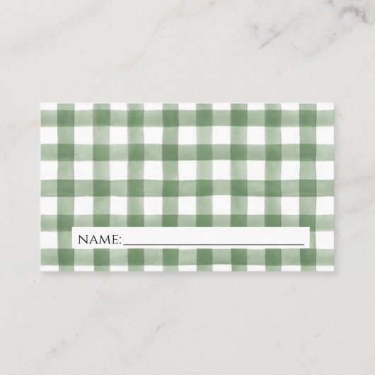 Bayou Swamp Baby shower Luier Raffle Kaart (Achterkant)