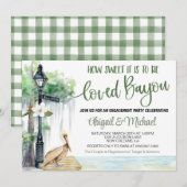 Bayou Swamp Engagement Party Invitation Kaart (Voorkant / Achterkant)